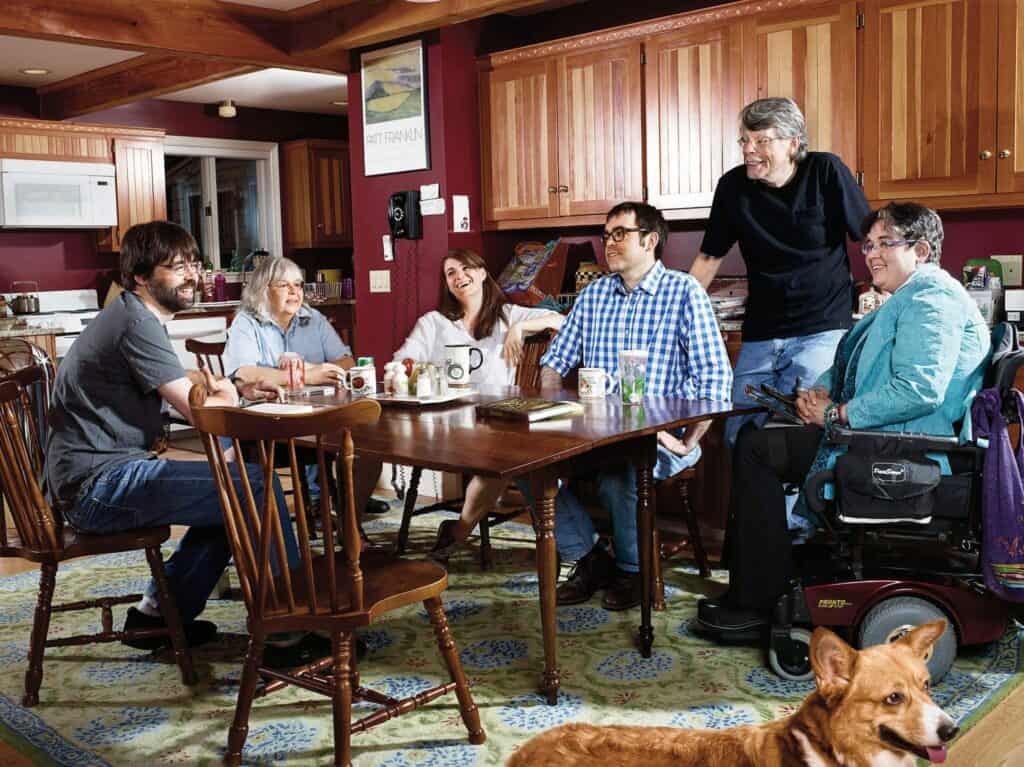 Stephen King familia biografía